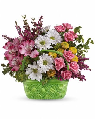Basket Of Beauty Bouquet 