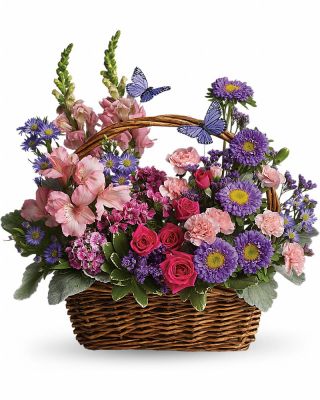 Country Basket Blooms 
